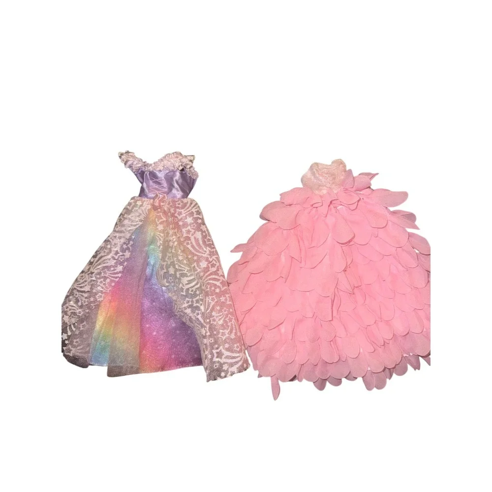Barbie Mattel Doll Clothes Lot 6 Gowns Quinceanera Dreamtopia Rapunzel Dresse